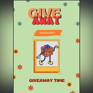 Colorful Giveaway Poster